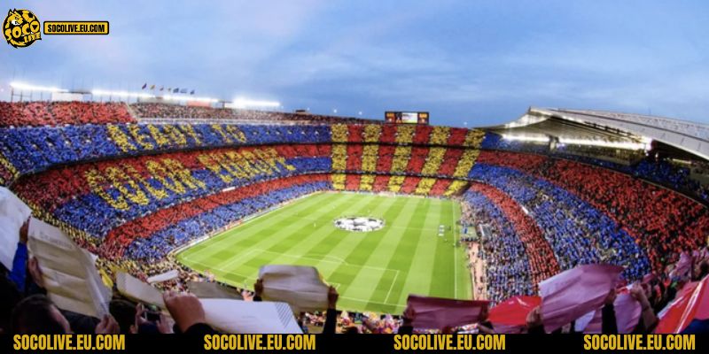 Sân nhà của Barcelona chính là sân vận động lớn nhất châu Âu