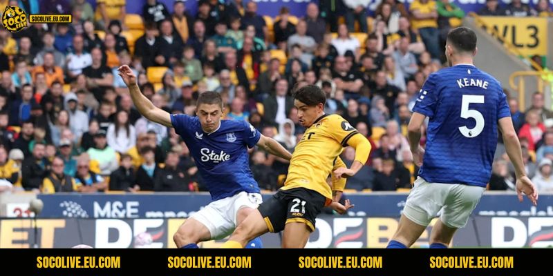Everton đang có lợi thế về lịch sử đối đầu so với Wolves